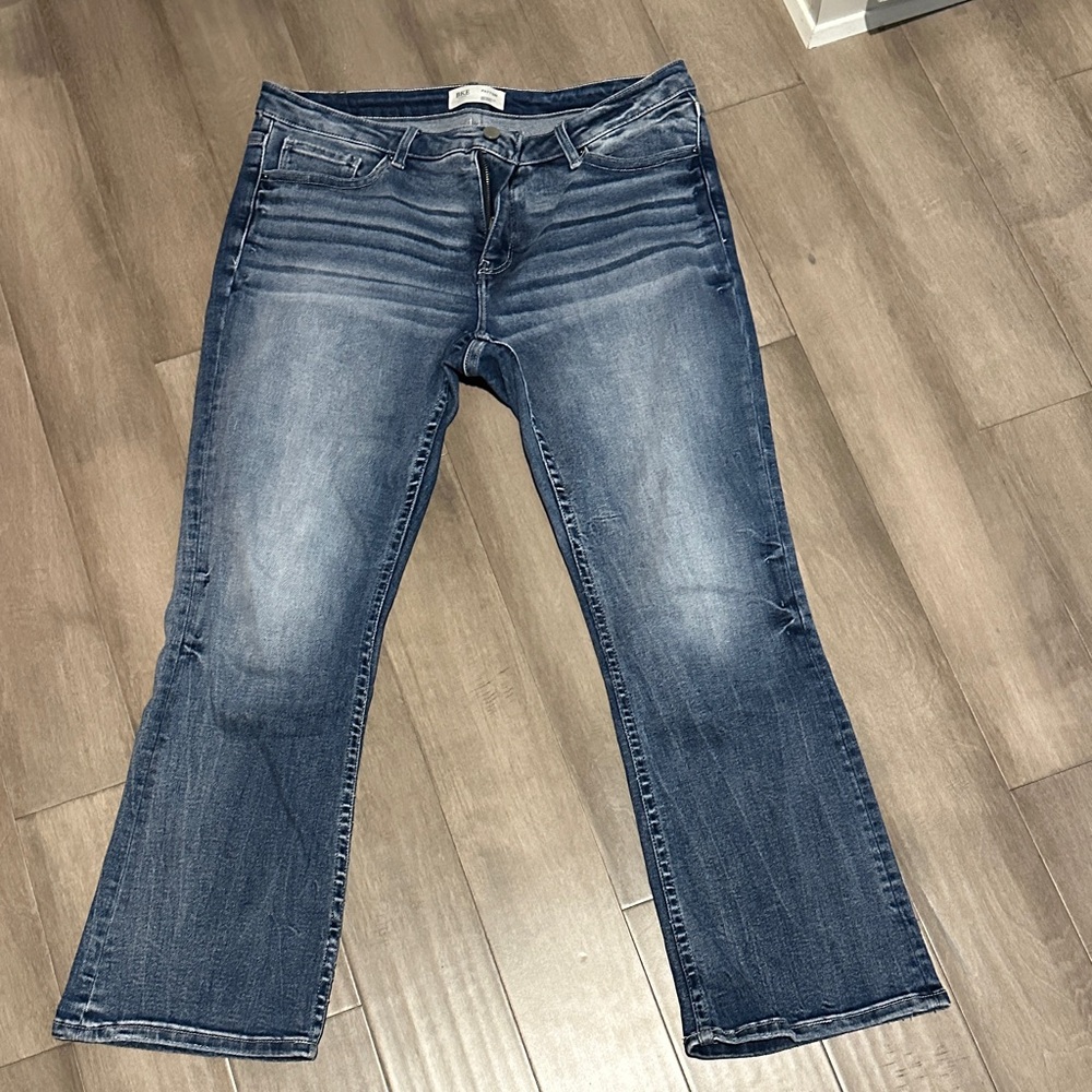 BKE Medium Wash Women's Wide Leg Jeans